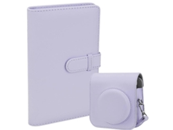 Bolsa para cámara Instax Mini 12 11 para cámara analógica Fujifilm, estuche con 108 bolsillos, álbum de fotos para minicámara de 3 pulgadas. TAISHENGDA
