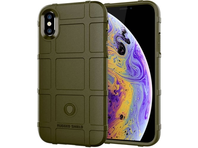 Funda iPhone XS WISETONY Mofankeji-56 Verde