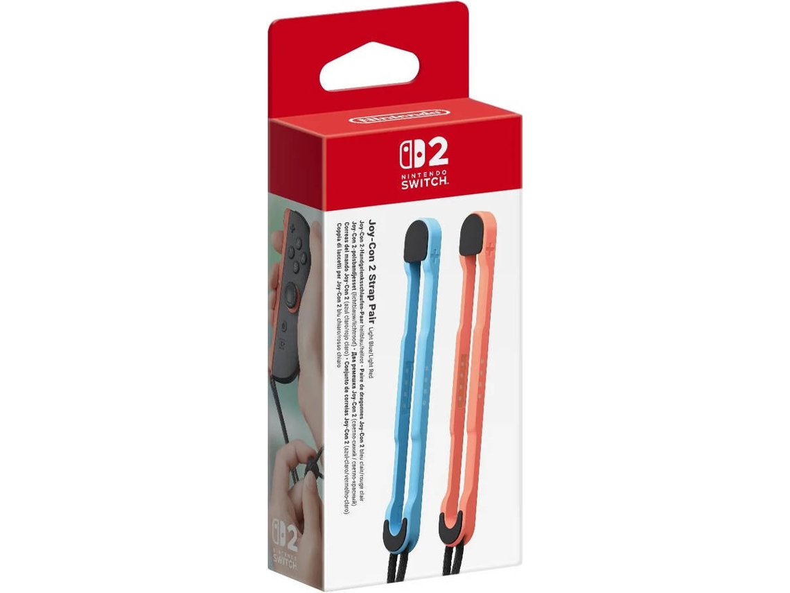 Conjunto de Correas Joy-Con Nintendo Switch 2 (Azul/Rojo)