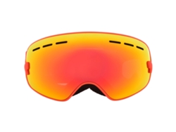 Rebe-gafas De Esquí Para Niños Con Doble Capa Antideslizante Esféricas Grandes Protección Al Aire Libre Rojo