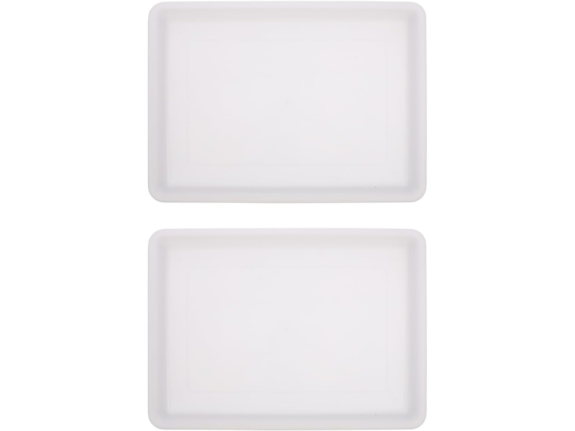 Juego De 2 Bandejas De Plástico Tamaño A3 Para Manualidades, Ideales Para Niños Y Niñas. Resistentes Al Agua, Ligeras Y Apilables.