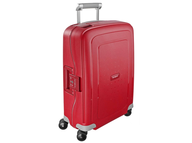 Maleta de Cabina SAMSONITE S'Cure Rojo (55x44x20cm - 34 L)