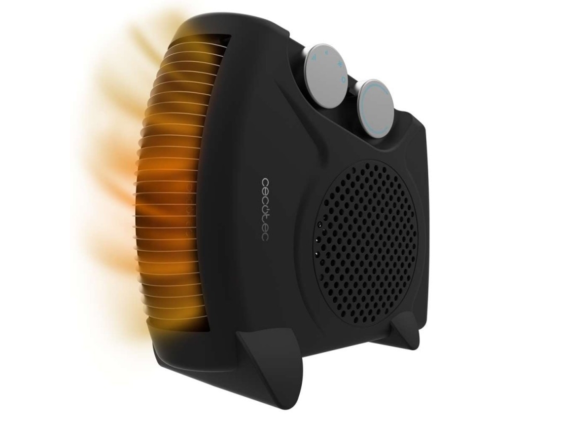 Calefactor Eléctrico CECOTEC Readywarm 2000 Max Dual Black (2000 W)