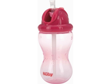 Vaso de Aprendizaje NUBY Rosa (Silicona)