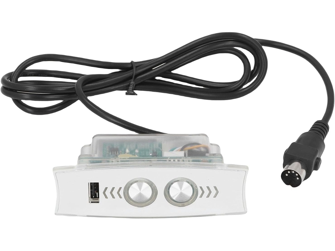 Control De Batería Eléctrico Inclinable Con Puerto De Carga Usb Y Botones Retroiluminados Led –