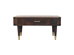 Mesa de centro Belmont de madera maciza.