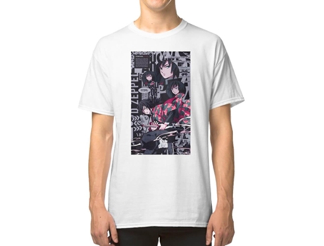 Camiseta ROCKINSTONE Giyu Tomioka Algodón para Hombre (XL)