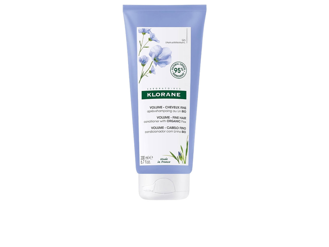 Acondicionador KLORANE Volume With Flax Fiber (200 ml)