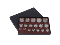 Kit de 18 matrices para prensar relojes (resistentes a arañazos, universales)