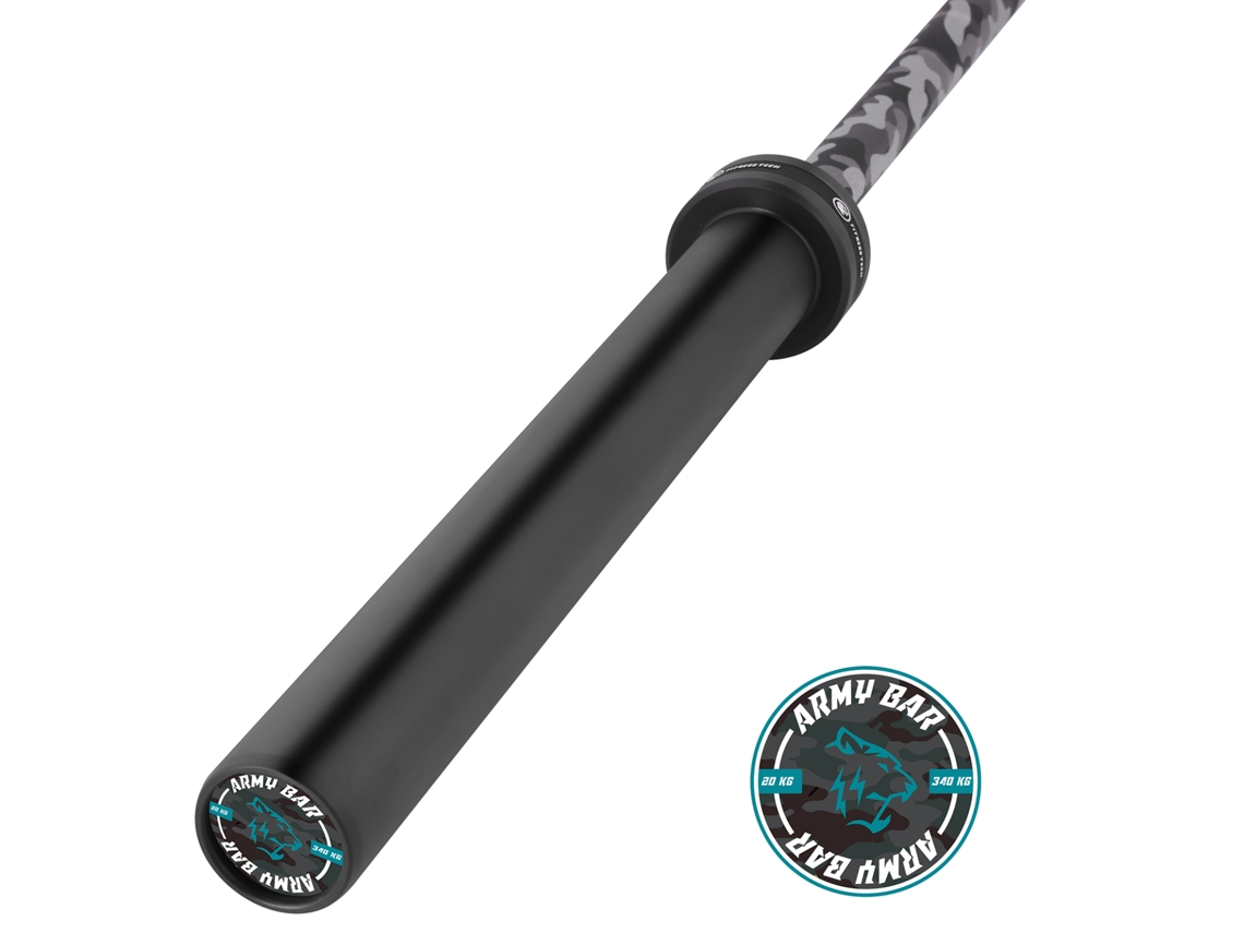 Barra de Camuflaje 2.2M * 50Mm con 4 Rodamientos 365Kg FITNESS TECH