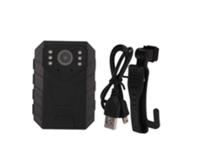 Cámara Corporal Portátil 4k Hd Visión Nocturna Detección De Movimiento Clip On Para Seguridad Y Policía Con Plug Eu 100‑240v