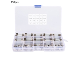 Conjunto De 150 Fusibles De Vidrio Tubulares 6x30mm Y 5x20mm 0.5a-30a Para Electrónica