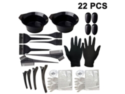 RNEMITERY Kit de peinado artesanal, herramientas profesionales de coloración capilar para una aplicación fácil y limpia del color.