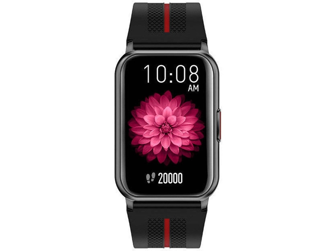 Reloj inteligente Yizhood, resistente al agua IP68, con podómetro, monitor de actividad física, control de música (negro)
