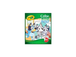 BLUEY Libro para Colorear Stickers