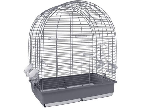 Jaula para Pájaros VOLTREGA (Marrón - 58x36x69cm)