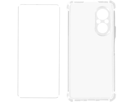 Kit Funda + Protector de Pantalla Honor 50 SE AVIZAR Cristal Templado (Transparente)