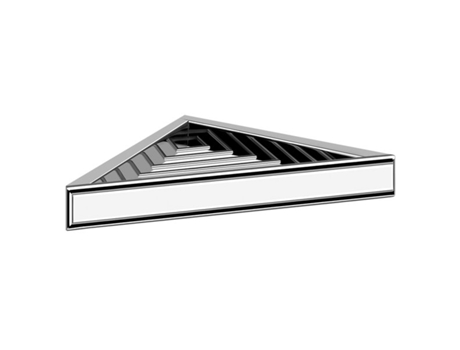 GESSI Eleganza, consola para bañera o ducha, 46461, GESSI Eleganza, consola para bañera o ducha, 46461, Color: cromado
