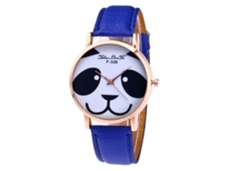 Reloj De Pulsera De Negocios Para Mujer En Aleación Con Esfera Redonda, Movimiento De Cuarzo Analógico, Color Azul Real.
