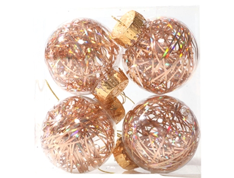 Adornos de bolas de Navidad, para árboles de Navidad, bodas, fiestas, decoraciones navideñas, estilo 3