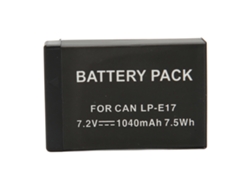 Batería Lp E17 Inteligente De Alta Capacidad De 1040 Mah, Repuesto Para 200d Ii R10 Rp 750d M6mark2 800d 850d 77d 760d