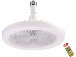 Ventilador De Teto Com Led (22,5 X 11,5 Cm), Inclui Comando