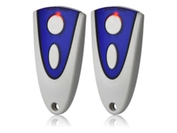 2026-control Remoto Para Puerta De Garaje Compatible Con Novoferm Novotron 502 512 433.92mhz 2 Canales Azul Abs