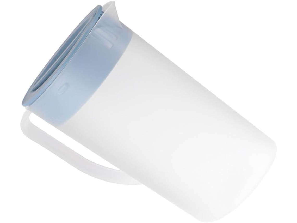 Jarra De Agua Azul De Gran Capacidad, Fácil De Limpiar, Ligera Y Práctica Para Agua Y Té Helado.