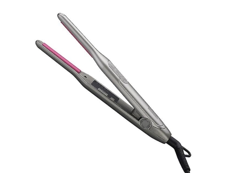 Placa de cerámica profesional para rizador de pelo Plancha de pelo duradera de doble voltajebisbisous gris AUJEZON