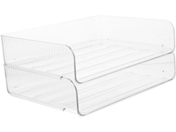 Besportble Organizador De Oficina Y Estantes De Escritorio De Plástico 32.00x24.00x14.00cm - Tamaño: 32.00x...