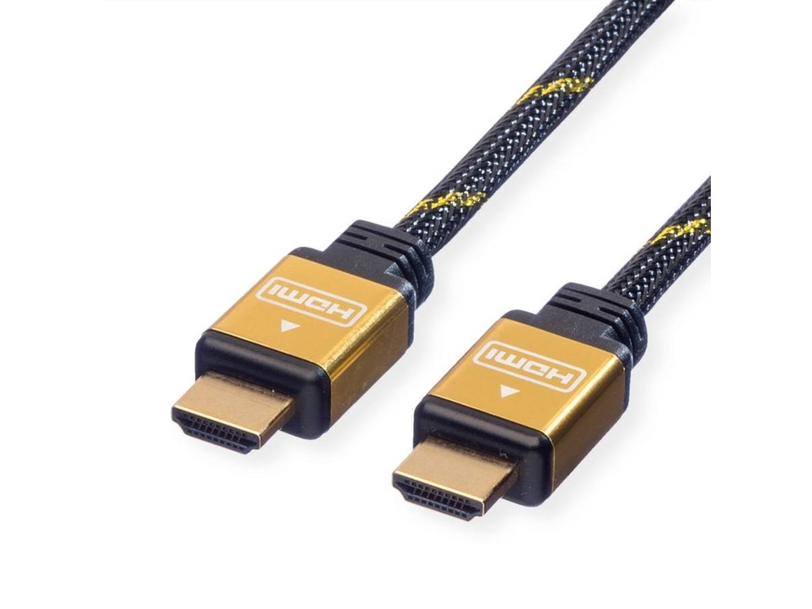 Cable ROLINE GOLD (HDMI - 7.5m - Negro)