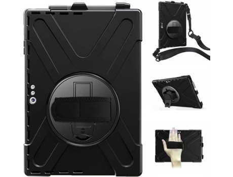 Carcasa Microsoft Surface Go 2 Survivor Negro