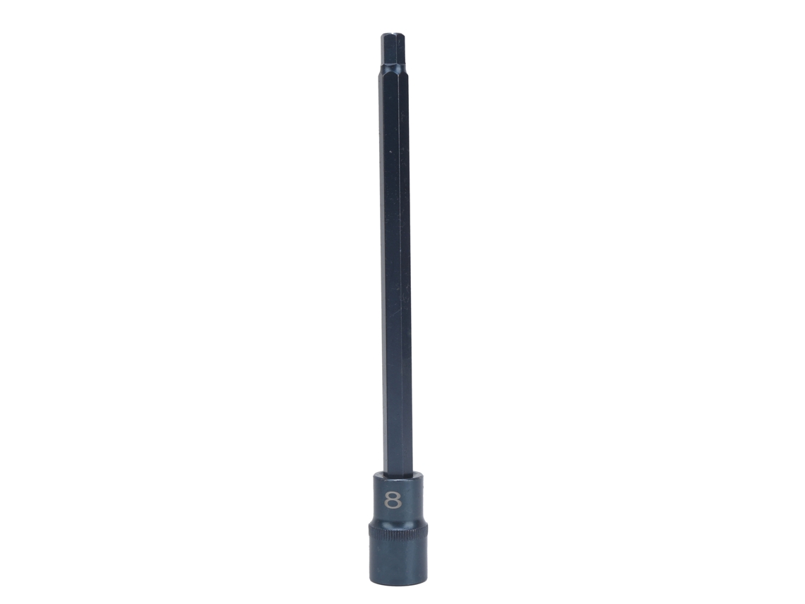 Llave De Vaso Hexagonal De 1/2 Pulgada De Acero Aleado S2 Pavonado.