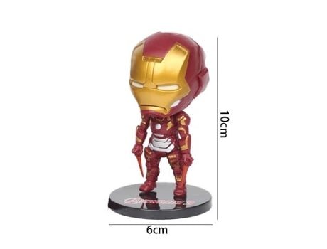 Muñeco GAATPOT Disney Marve The Avengers Superhero Captain America Spiderman Ironman Thor Batman Pvc Action Figure Doll Toy For Children Gifts