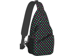 Bolso Poliéster Con Cremallera Para Hombre Diseño Estampado