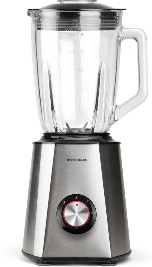Batidora Vaso MELLERWARE Mixy (1300 W - 1.5 L - Negro)