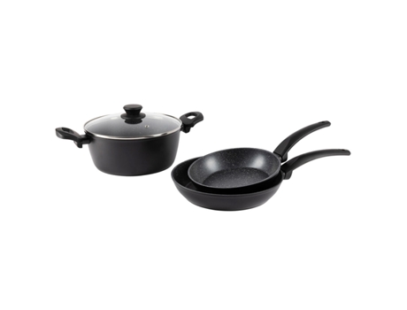 Batería de Cocina San Ignacio Tormes Aluminio Forjado 3 Piezas