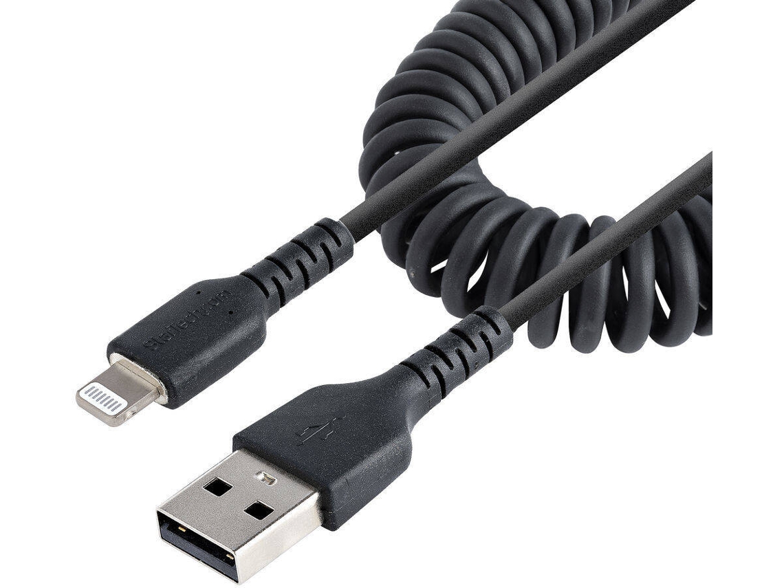 Cable STARTECH S55144321 (USB - 1 m - Negro)
