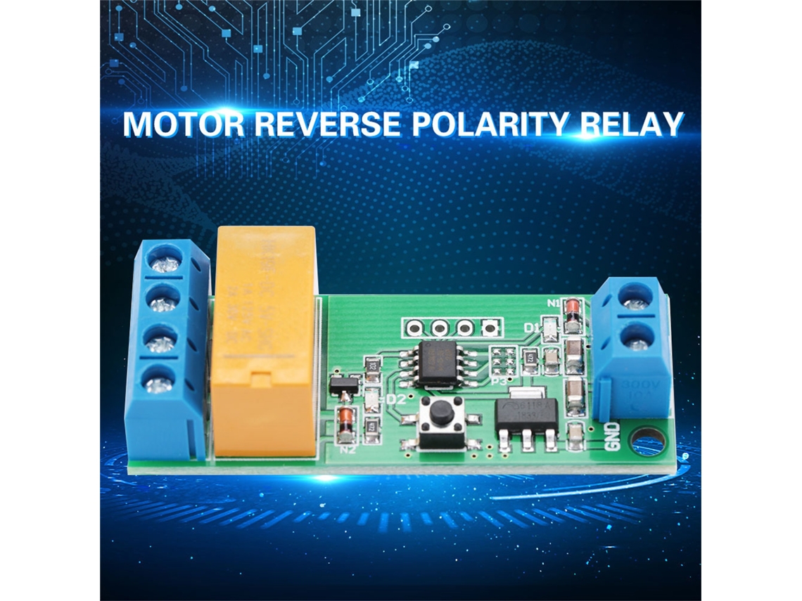 2026as-módulo De Relé De Retardo Ajustable Para Motor Dc 5/6/9/12v Con Polaridad Invertida 2a