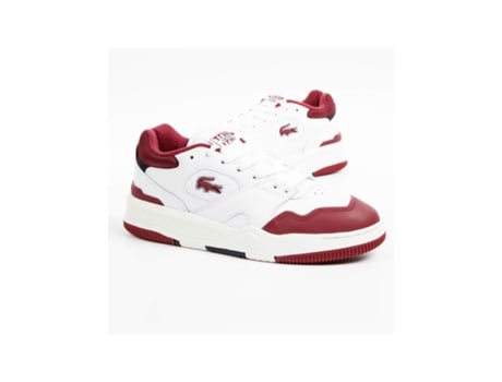 Zapatillas de Mujer LACOSTE Lineshot Piel Blanco (41)