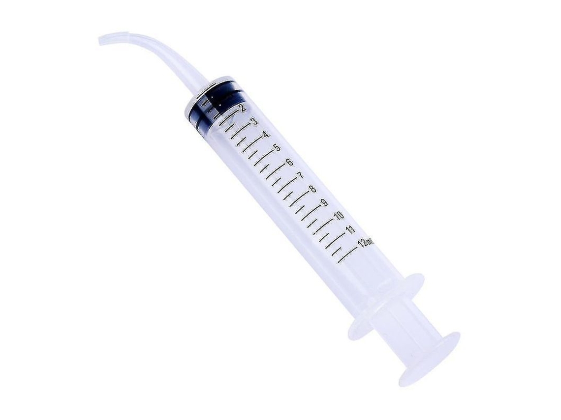 Fasst-herramienta De Limpieza De Oídos 12ml Jeringa Lavadora Flexible Para Eliminar Cera Y Suciedad Con Punta Segura Y Portátil