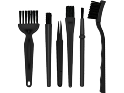 Yarnow Brochas Antiestáticas Ligero Y Juego De 6 Material Pa Y Pp Para Limpieza De Teclado Y Placa De Circuito Adecuado