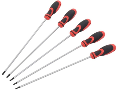vidaXL Juego de destornilladores Torx 5 piezas 300 mm