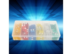 Kit 2026dz de 200 fusibles de papel de aluminio transparente para automóviles y camiones - Naranja/Rojo/Azul/Amarillo/Blanco/Verde