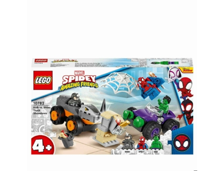 LEGO LEGO Spidey: camiones de combate de Hulk y Rino (Edad Mínima: 4)