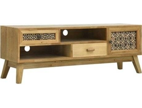 Mueble para la televisión VIDAXL Marrón Madera (120x30x42 cm)