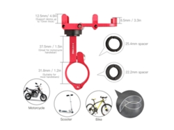Soporte Para Teléfono Móvil De Bicicleta Gub, Giratorio 360 Grados Y Ajustable, De Aluminio, Para Manillar De Bicicleta.
