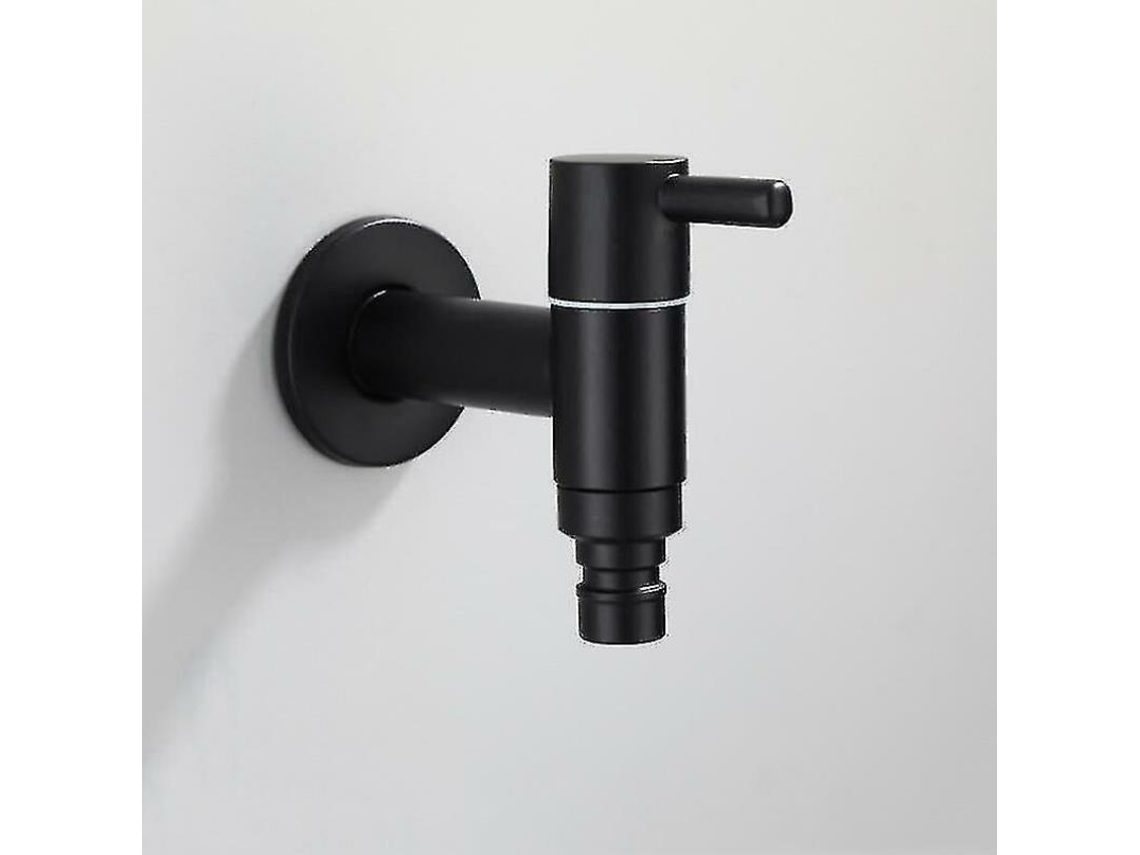 Grifo para exterior, grifo para jardín, modelo complementario en madera de arce, grifo para jardín exterior de acero inoxidable 304 Mdug