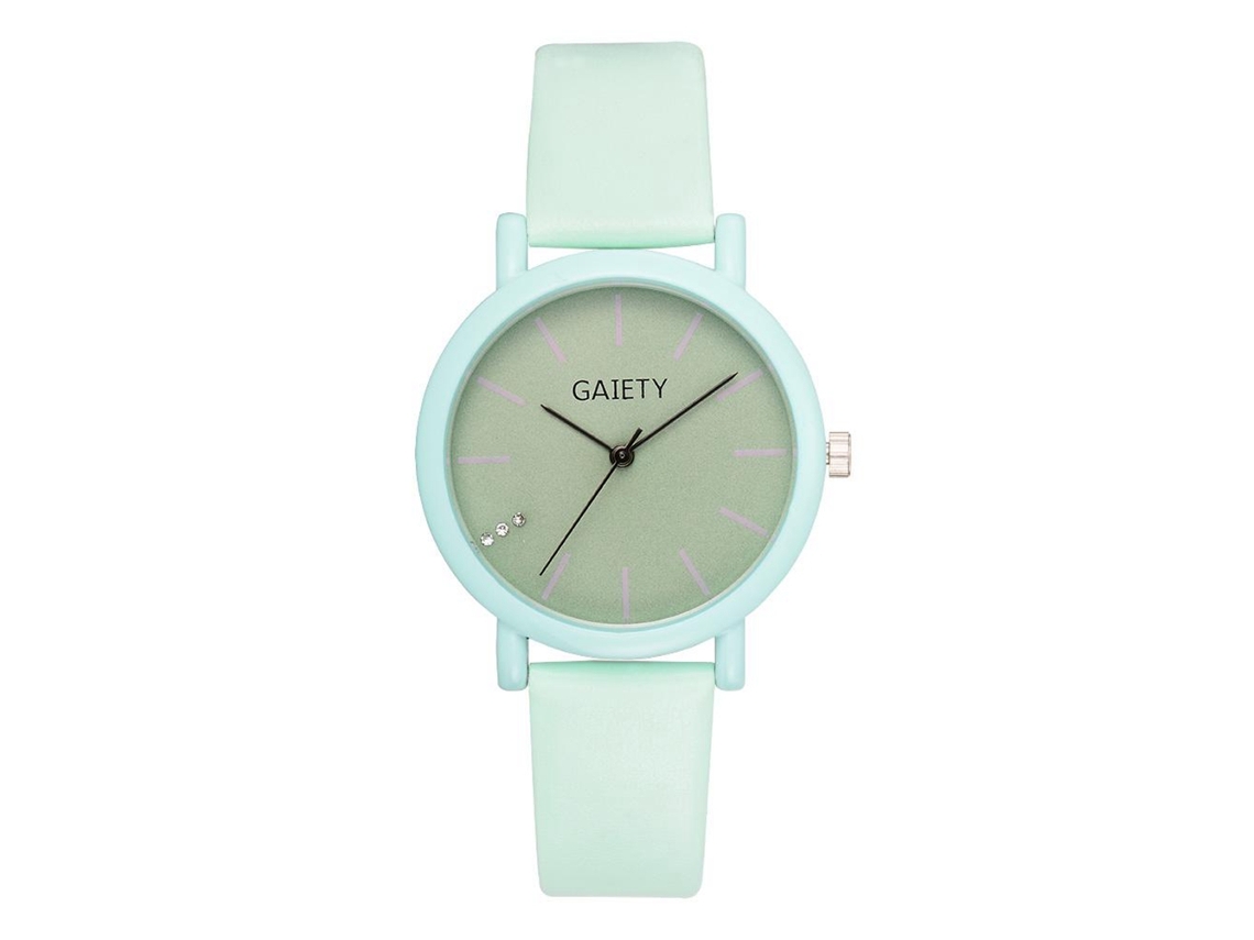 Reloj De Pulsera Analógico De Aleación Para Mujer Con Esfera Redonda Y Movimiento De Cuarzo Negro.
