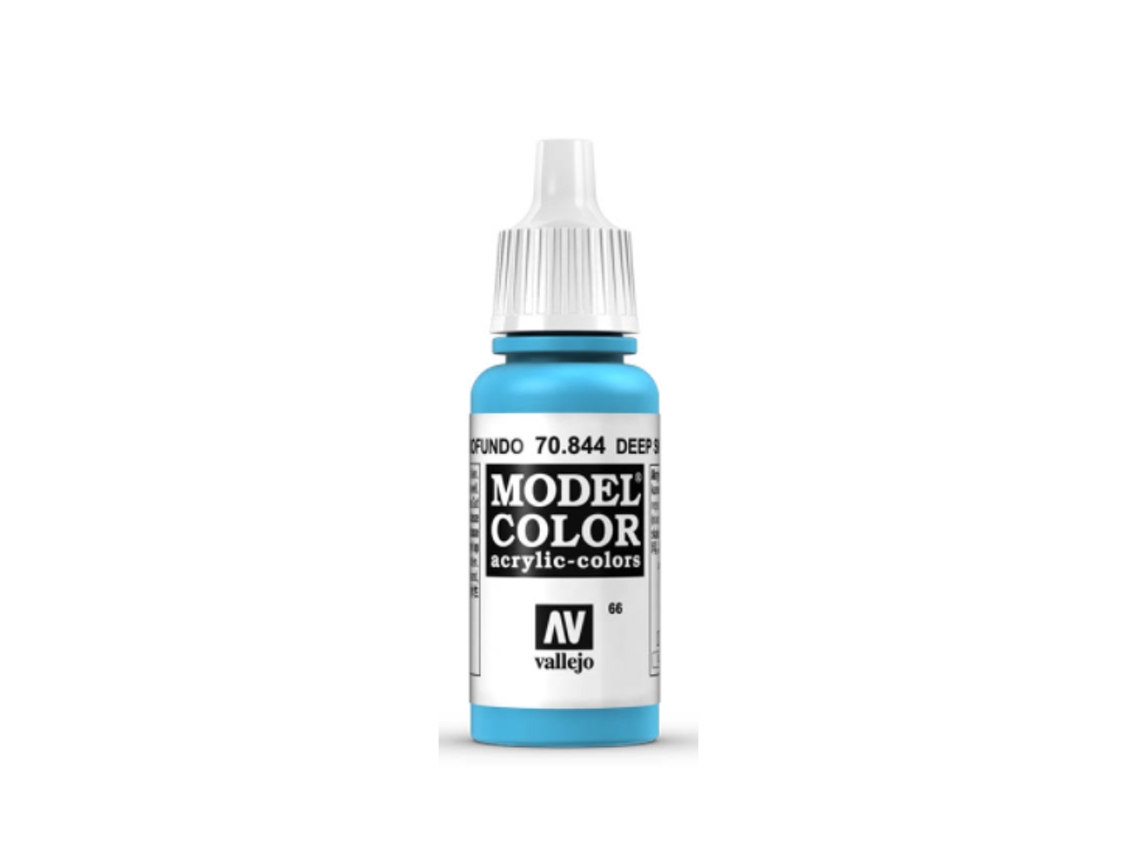 Pintura Acrílica Mate 17 Ml ACRYLICOS VALLEJO 844 Azul Profundo